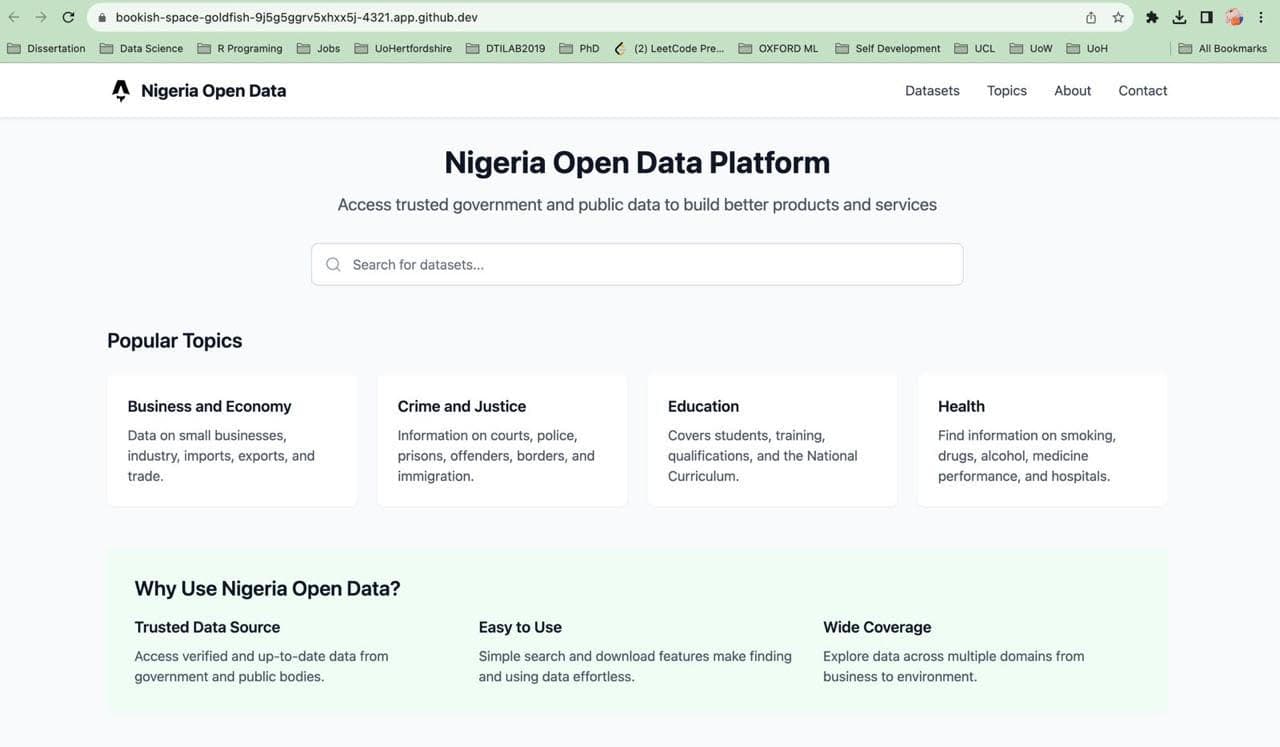 Nigeria Open Data